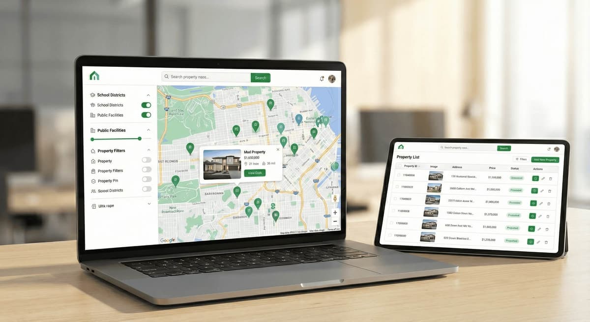 不動産代理店向け 業務効率化(DX)システム
